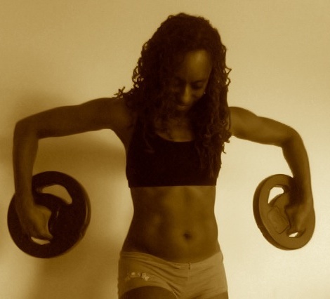 Me: May 28, 2012 after exercising at home.